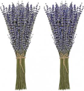 lot 8139 image: Timoo Dried Lavender Bundles 100% Natural, 2-Pack
