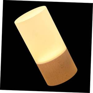 lot 8151 image: Lurrose Wooden LED Night Light - RGB, Unique Design, Natural Wood
