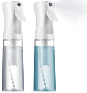 lot 8154 image: 2 Pack 200 ML Fine Mist Spray Bottles for Hair & Cleaning