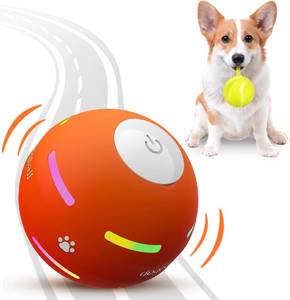 lot 8179 image: PetDroid Interactive Dog Ball, Durable Motion Activated Toy
