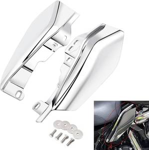 lot 8201 image: PBYMT Mid Frame Air Deflectors Heat Shield for Harley Touring