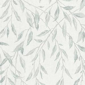 lot 8203 image: Sevalo Leaf Peel Stick Wallpaper Boho 17.3inW 78.7inL