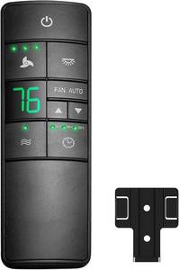 lot 8211 image: HD3 Ceiling Fan Remote for Hampton Bay, 3-Speed, Light Dimmer