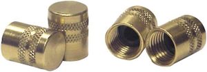 lot 8224 image: Robinair 40572 14 Brass Caps for Quick Seal Adapters - 6 Pack