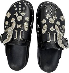 lot 8245 image: Vhitler Y2k Emo Platform Slippers Womens Grunge Clogs
