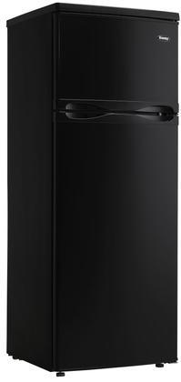lot 2209 image: DPF073C1BDB 22 Top Freezer Refrigerator with 7.3 cu. ft. Capacity  Energy Star Qualified  Mechanical Thermostat  Interior Light and Reversible Door Hinge in