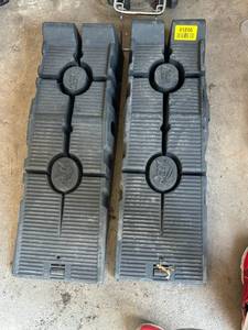 lot 41246 image: Rubber Track Pads with Bull Logo