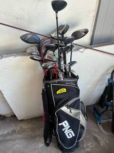 lot 41249 image: Golf Club Set with PING Bag