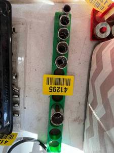 lot 41295 image: Blue - Point Deep Socket Set 38 Drive