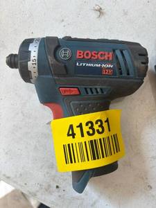 lot 41331 image: Bosch 12V Lithium-Ion Impact Driver with Charger