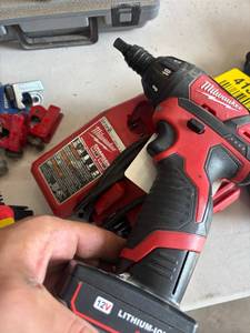 lot 41335 image: Milwaukee M12 12V Cordless Drill with Charger