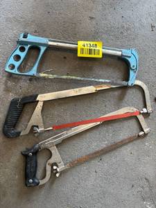 lot 41348 image: Lot of 3 saws