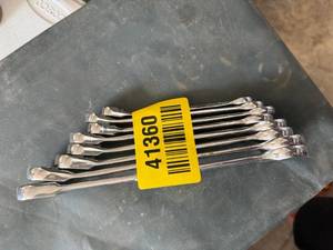 lot 41360 image: Professional Kobalt Chrome Combination Wrench Set
