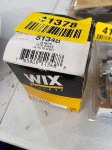 lot 41378 image: WIX Oil Filter