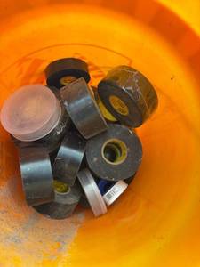 lot 41410 image: Bulk Lot of Used Hockey Tape Rolls