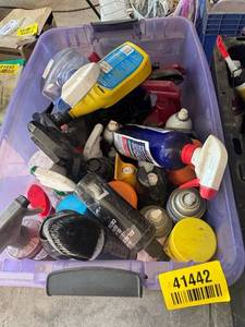 lot 41442 image: Assorted car cleaners