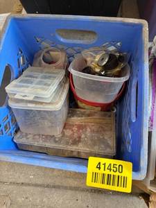 lot 41450 image: Assorted Hardware and Fasteners Lot
