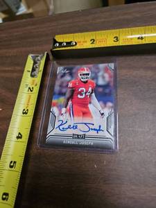 lot 31 image: 2019 Leaf Draft Kendall Joseph Autographed Trading Card