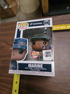 lot 35 image: USMC Marine Funko Pop Figure
