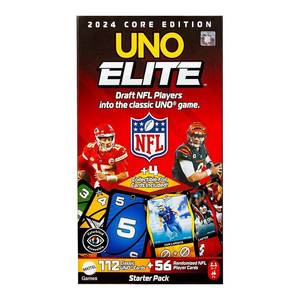 lot 44 image: Mattel UNO Elite NFL Card Game, Multi