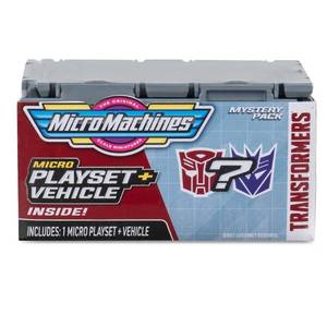 lot 54 image: Micro Machines Mystery Pack Series 2 Micro Playset with Mystery 1.75 Vehicle