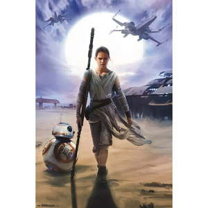 lot 62 image: Star Wars (TM) Poster 22 X34 -Episode 7