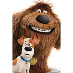 lot 65 image: Trends International Secret Life of Pets Duo Wall Poster 22.375 x 34