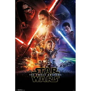 lot 67 image: Star Wars The Force Awakens One Sheet Movie Poster 22x34