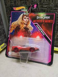 lot 77 image: Hot Wheels Marvel Scarlet Witch Character Car