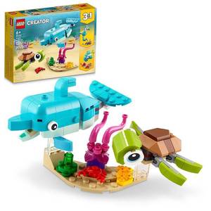 lot 104 image: LEGO - Creator Dolphin and Turtle 31128