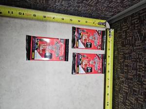 lot 112 image: 2025 Panini Absolute Football Card Pack - Lot of 3