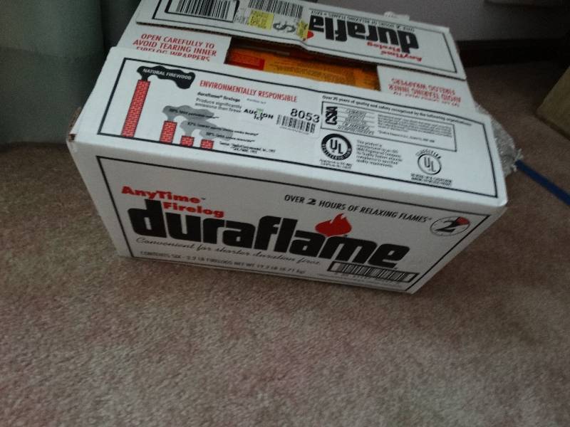 lot 8053 image: Duraflame firelogs