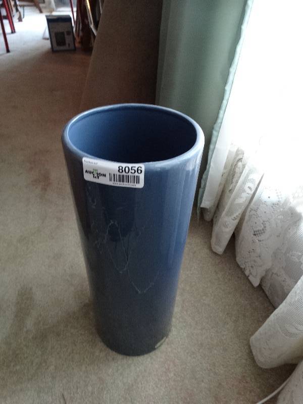 lot 8056 image: Glass umbrella holder.