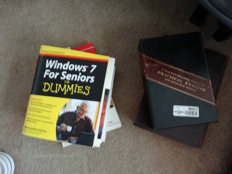 lot 8057 image: Lot of books.