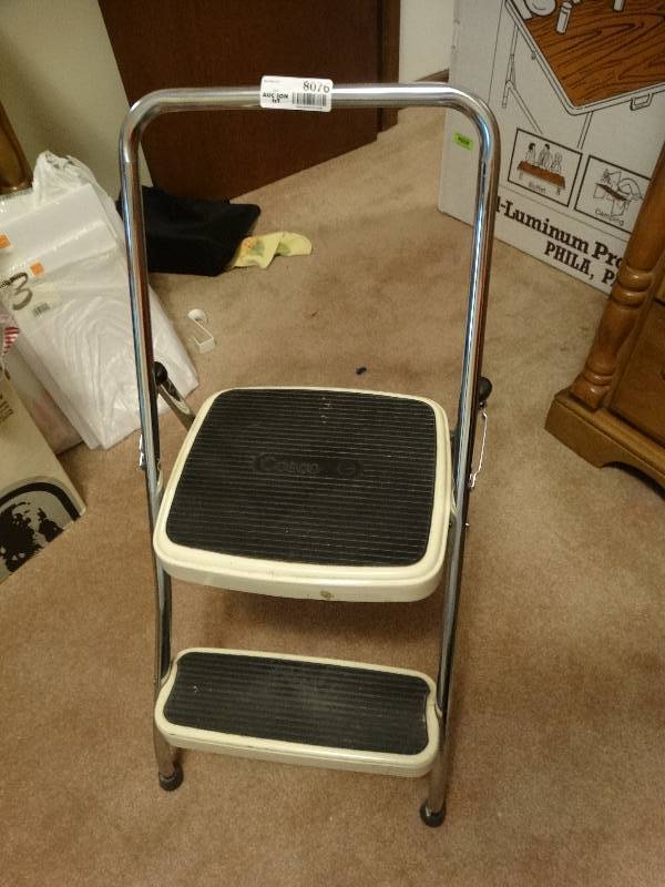 lot 8076 image: Cosco step stool.