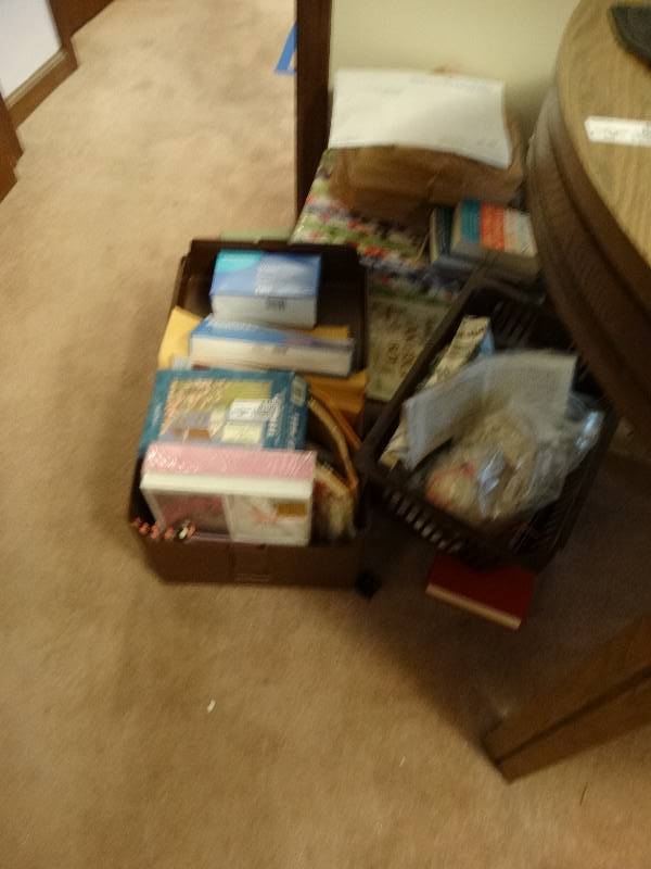 lot 8105 image: Lot of miscellaneous stationary and office supplies.