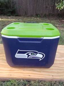 lot 272 image: Eagles Wheeled cooler.