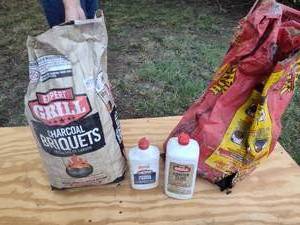 lot 219 image: Charcoal and Lighter Fluid