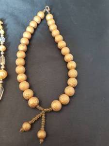 lot 312 image: (2) Beaded necklace (1) 2 layered necklace.