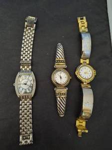 lot 490 image: (3) Quartz Watches.