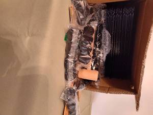 lot 497 image: Wire Cube Shelf Bookcase.