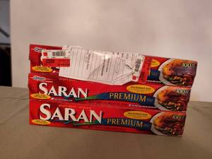lot 499 image: (3) Saran Wrap.