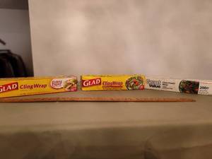 lot 500 image: (3) Plastic Wrap.