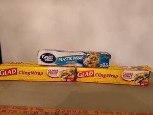 lot 501 image: (3) Plastic Wrap.