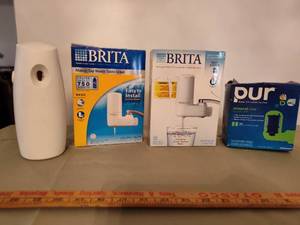 lot 503 image: Brita Filters and Pur Filter.