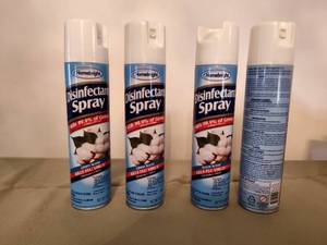 lot 506 image: (4) Disinfectant Spray.
