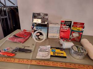 lot 512 image: Staples, Oil Changer, Plaster and more.