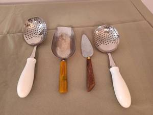 lot 541 image: Strainer Spoons and Scoop.