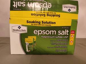 lot 593 image: Epsom Salt.