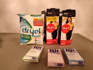 lot 596 image: Rit and Dryel Laundry Treatment,